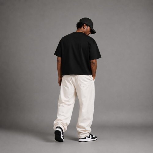 Classic Black Boxy Fit T-Shirt