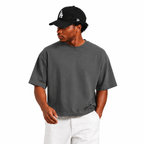 Classic Iron Gray Boxy Fit T-Shirt