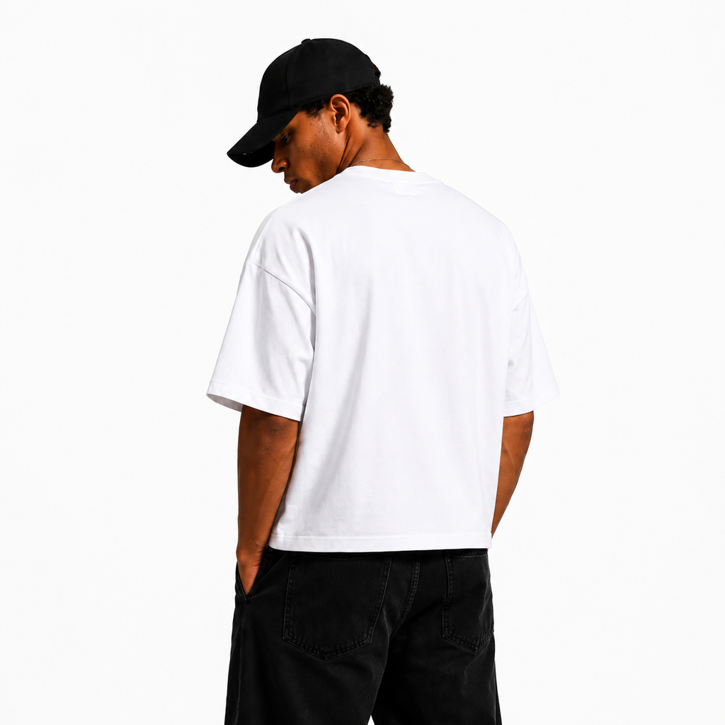 Classic White Boxy Fit T-Shirt