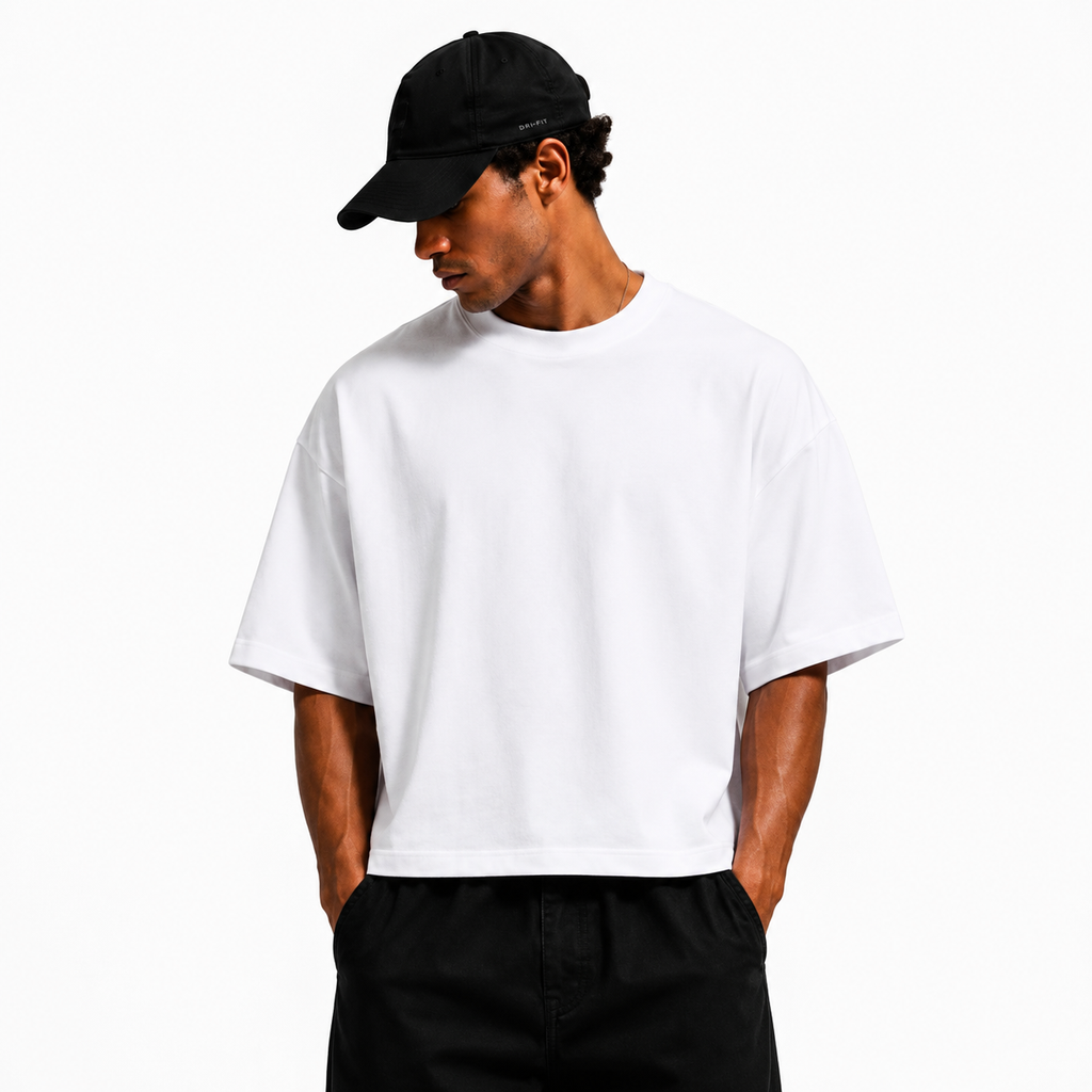 Classic White Boxy Fit T-Shirt