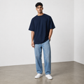 Classic Navy Blue Oversized T-Shirt