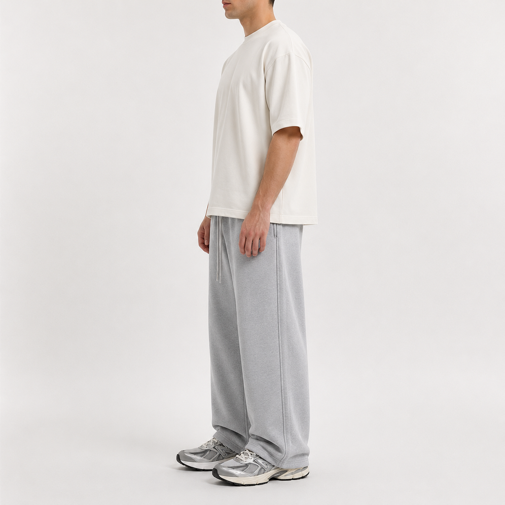 Black Wide Leg Sweatpants