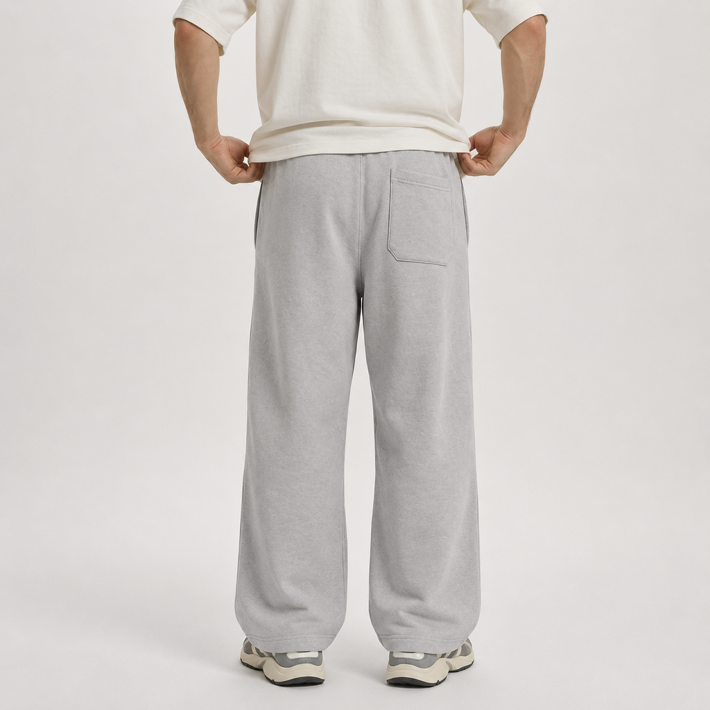 Black Wide Leg Sweatpants