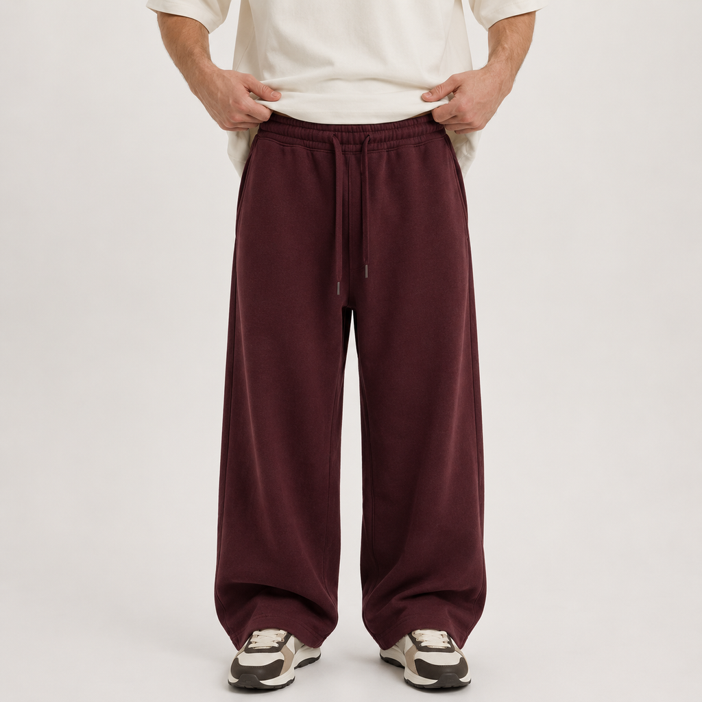 Black Wide Leg Sweatpants