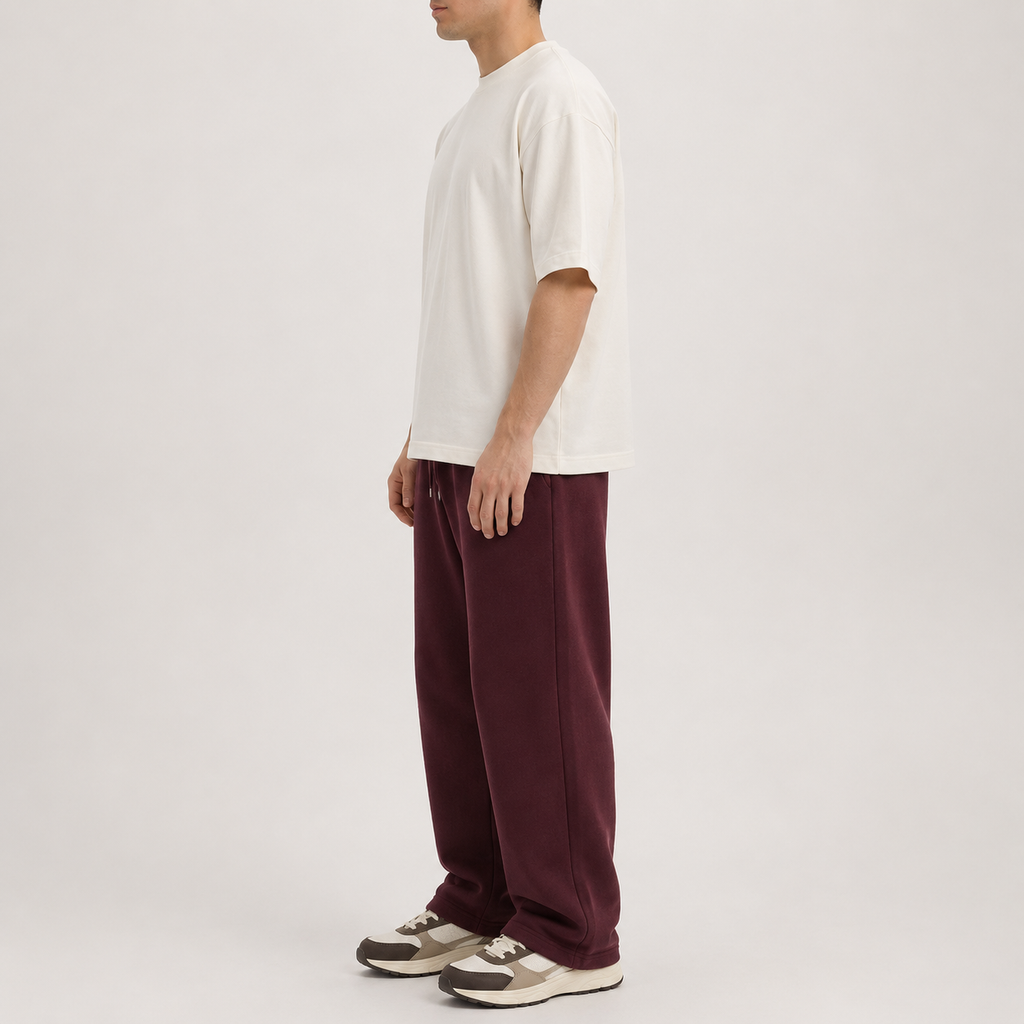 Black Wide Leg Sweatpants