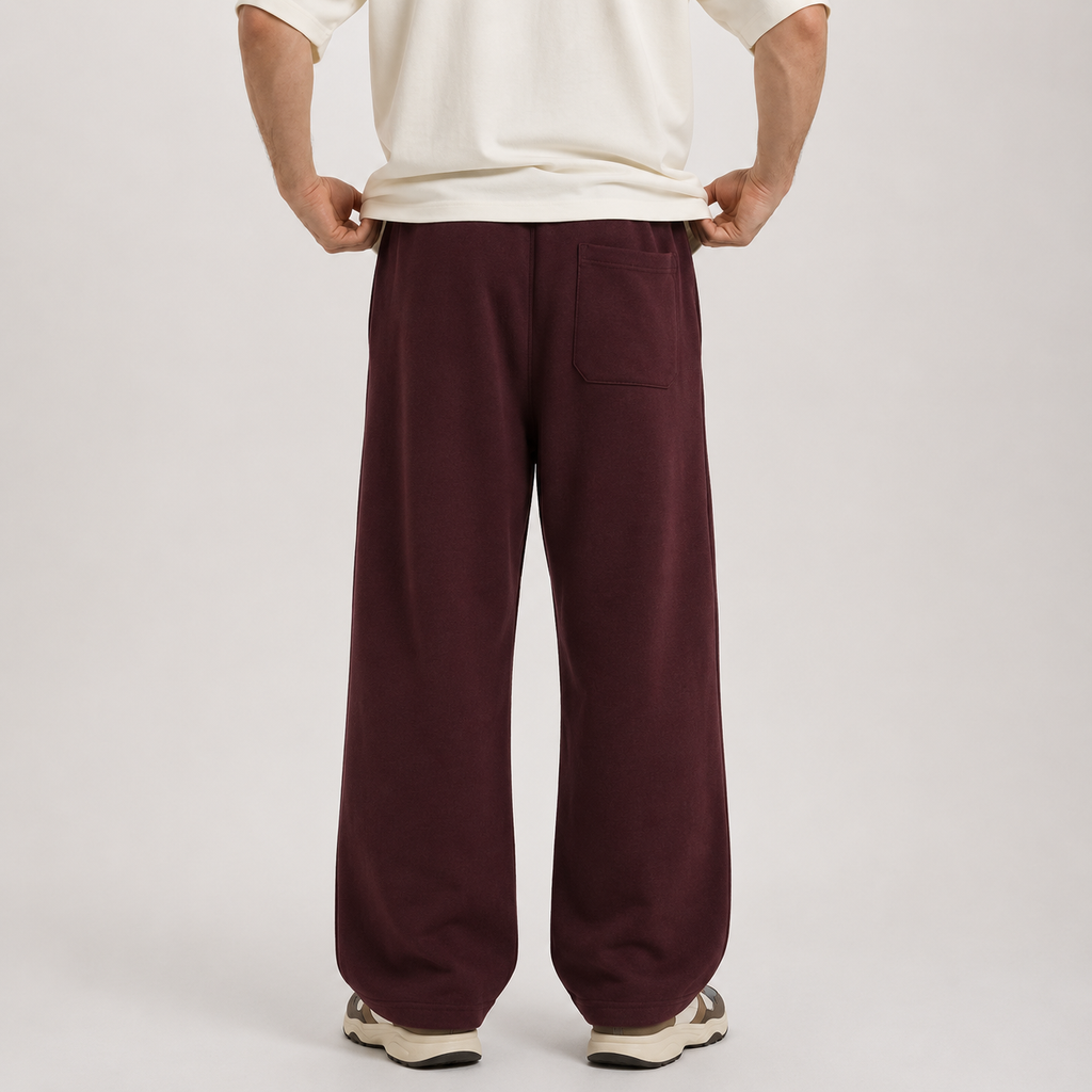 Black Wide Leg Sweatpants