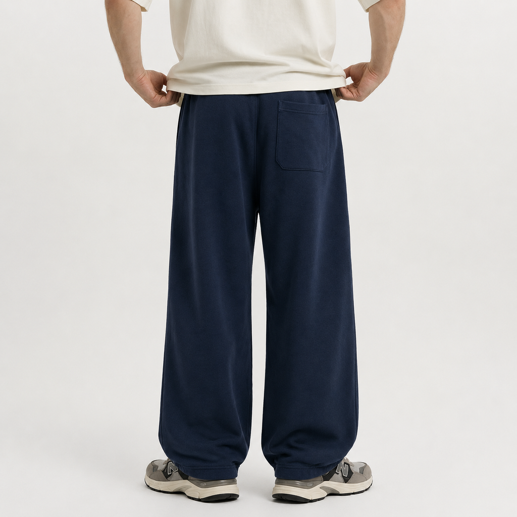 Black Wide Leg Sweatpants