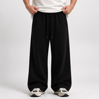 Black Wide Leg Sweatpants