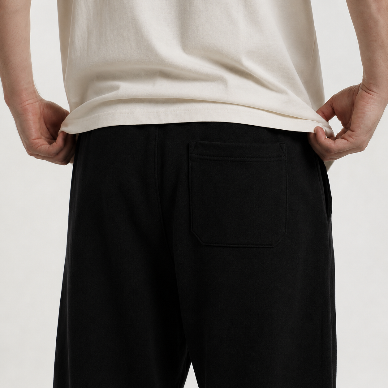 Black Wide Leg Sweatpants