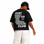 Just Go With The Flow Boxy Fit T-Shirts