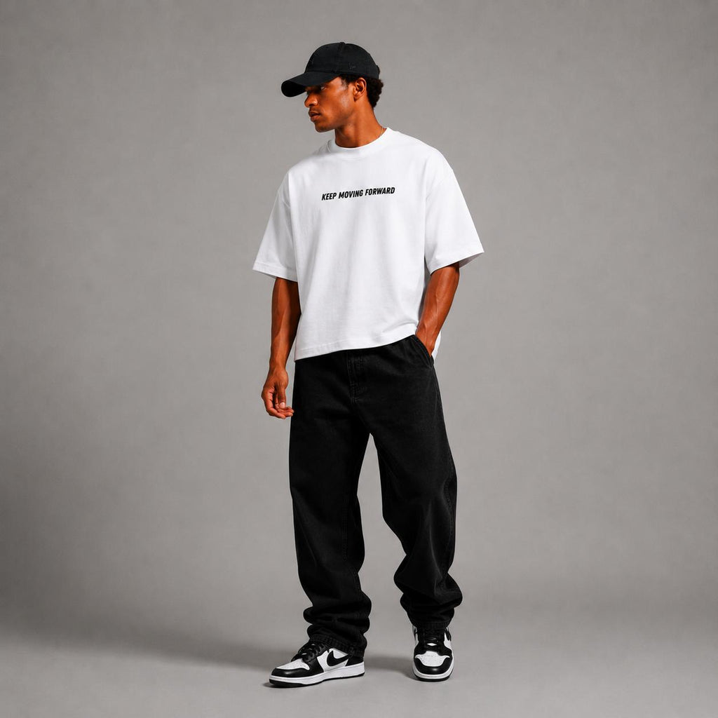 Keep Moving Forward Boxy Fit T-Shirts