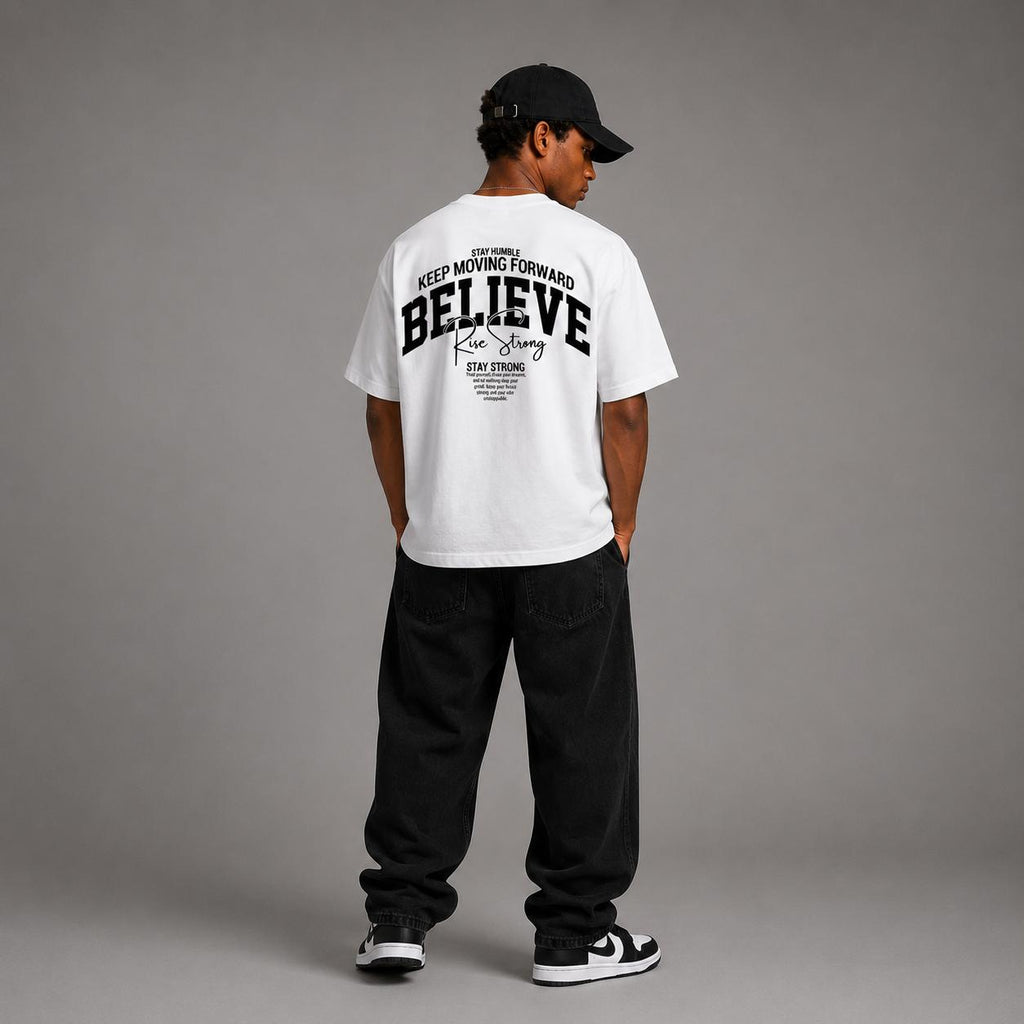 Keep Moving Forward Boxy Fit T-Shirts