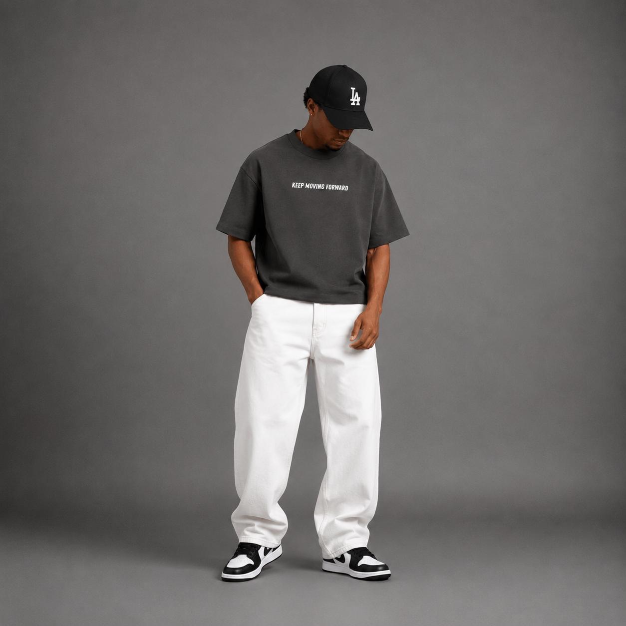 Keep Moving Forward Boxy Fit T-Shirts