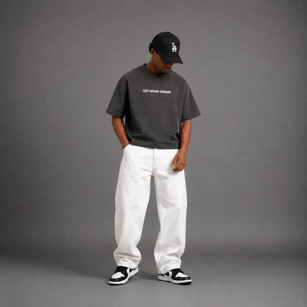 Keep Moving Forward Boxy Fit T-Shirts
