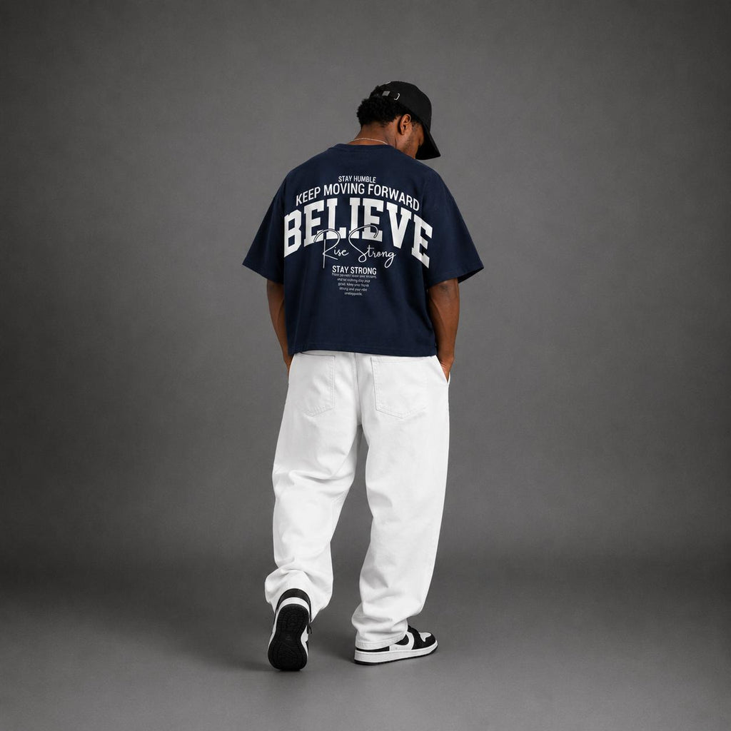 Keep Moving Forward Boxy Fit T-Shirts