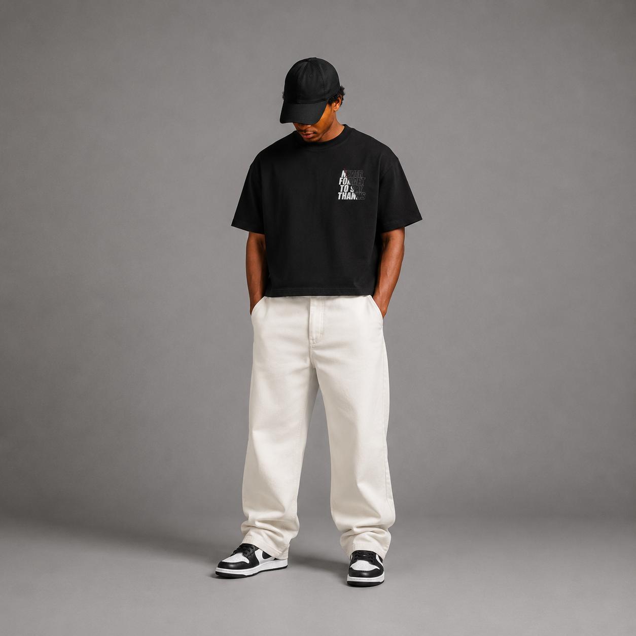 Never Forget To Say Thanks Boxy Fit T-Shirts