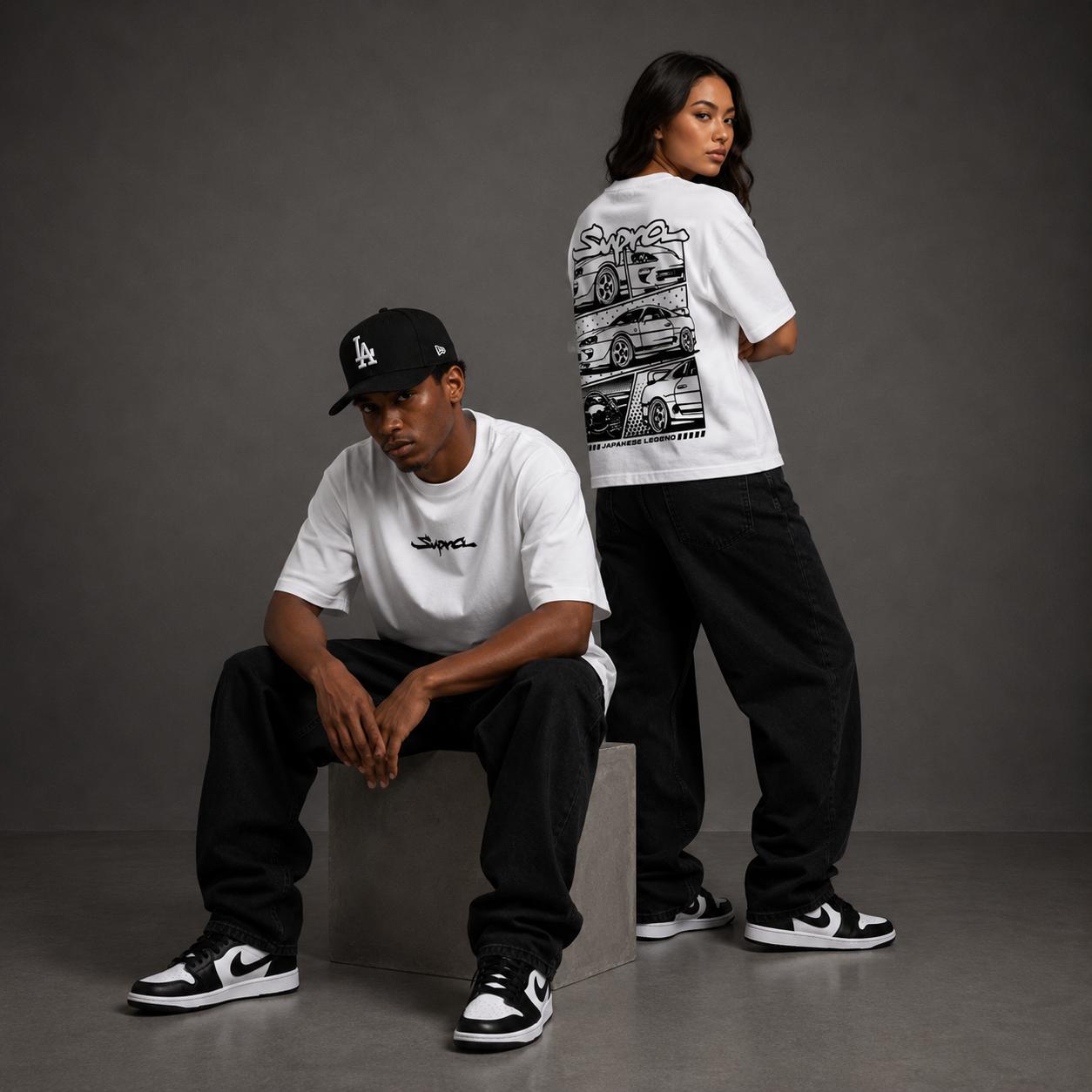 Supra Boxy Fit T-Shirts