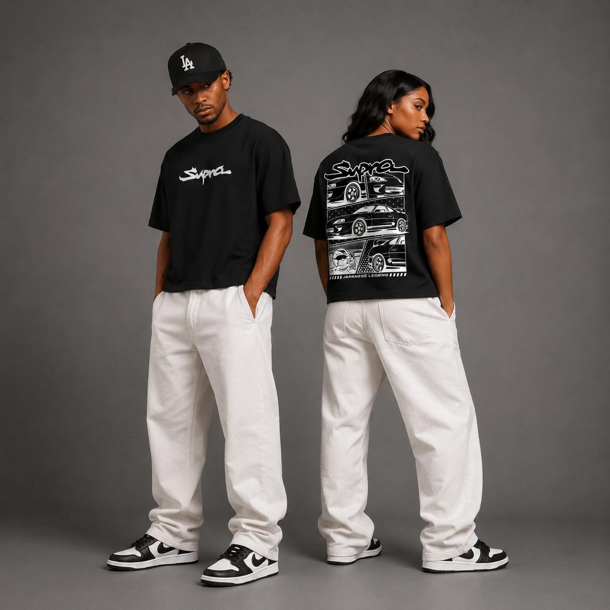 Supra Boxy Fit T-Shirts