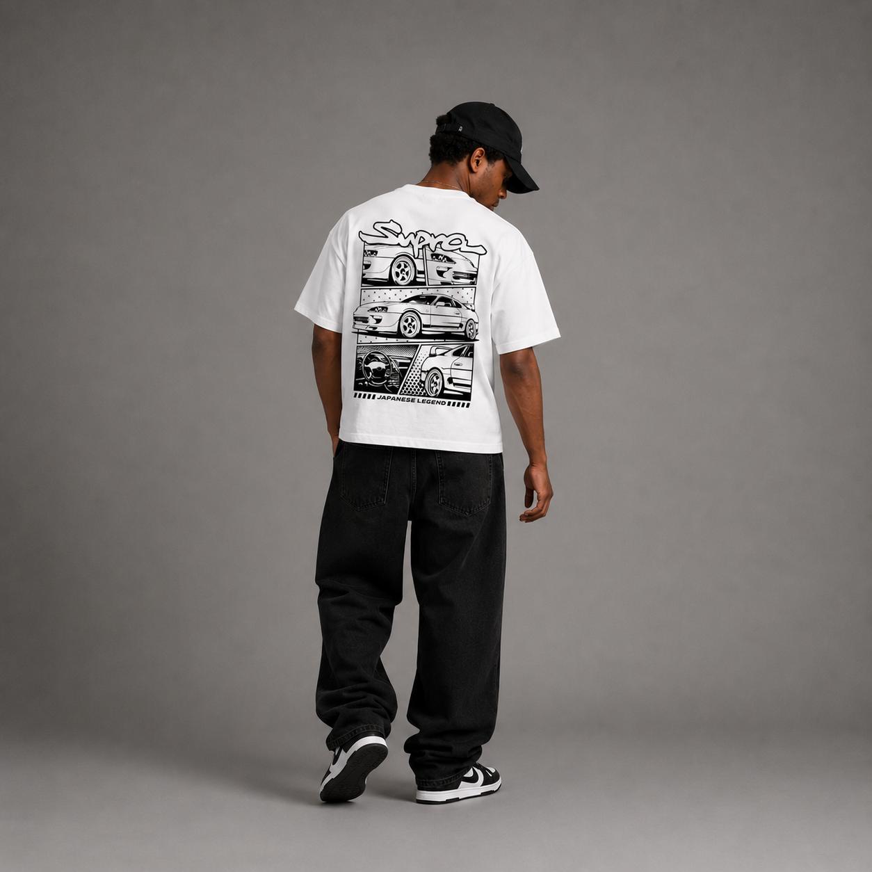 Supra Boxy Fit T-Shirts
