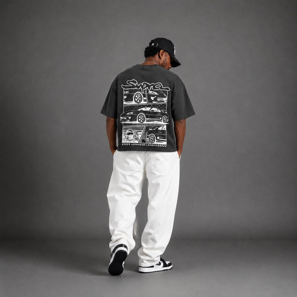 Supra Boxy Fit T-Shirts