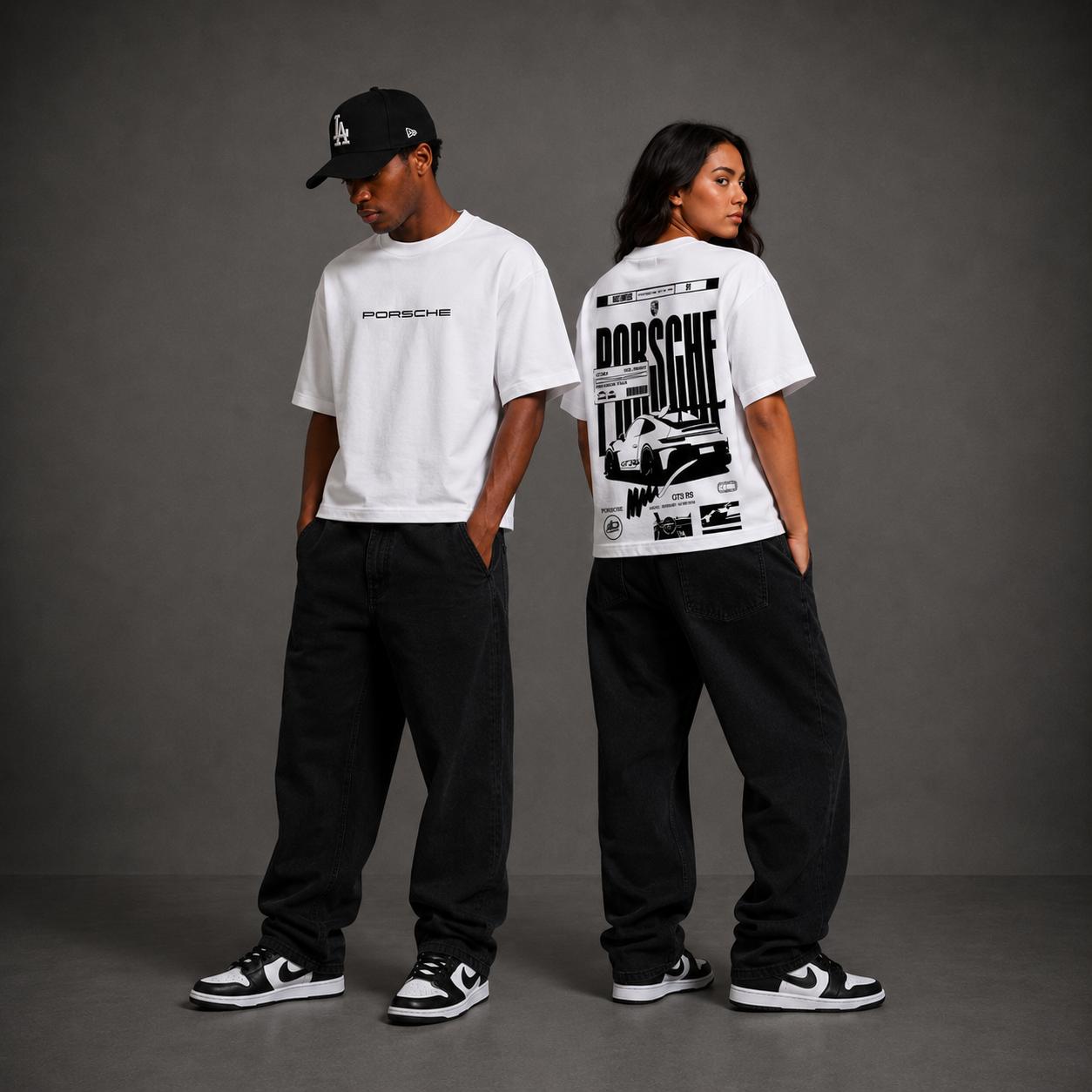 Porsche Boxy Fit T-Shirts