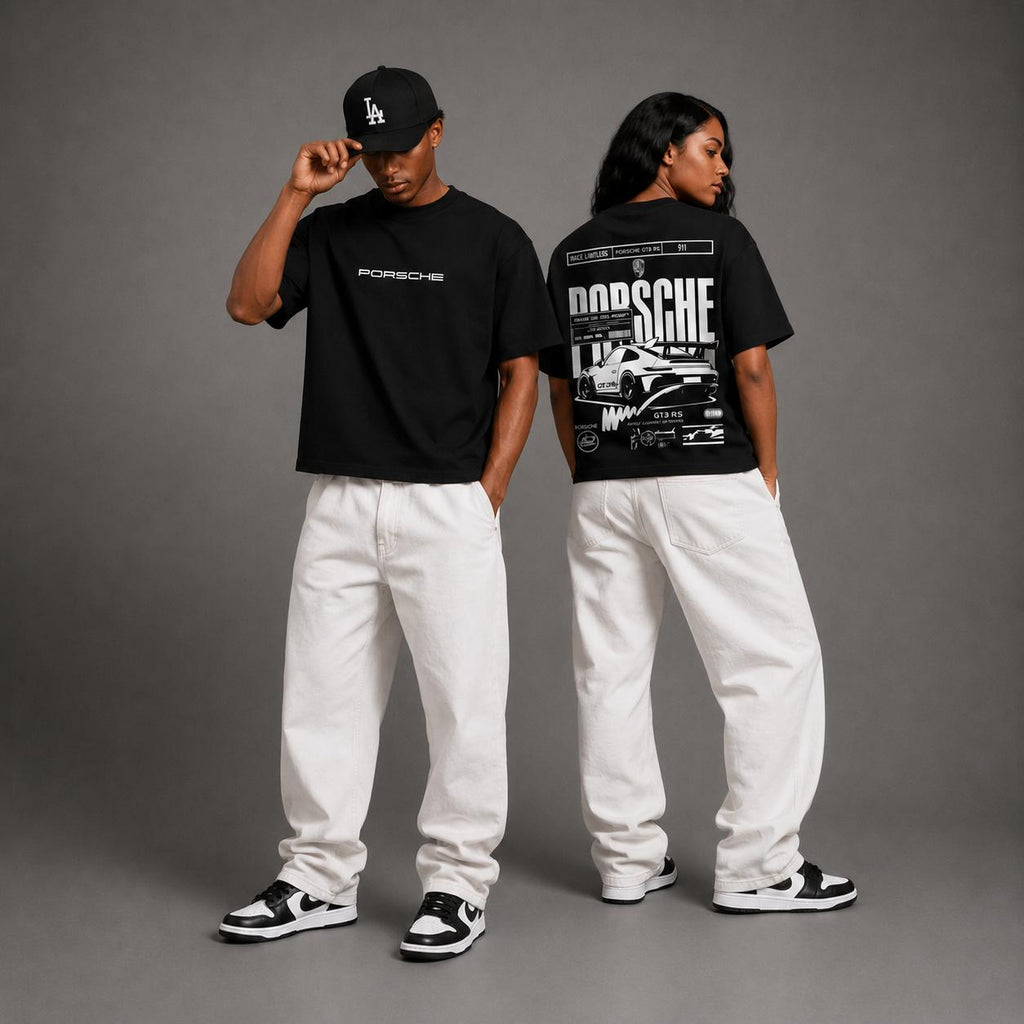 Porsche Boxy Fit T-Shirts
